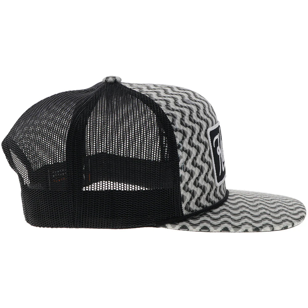 "Lakota" Hat Grey/Black w/Pattern