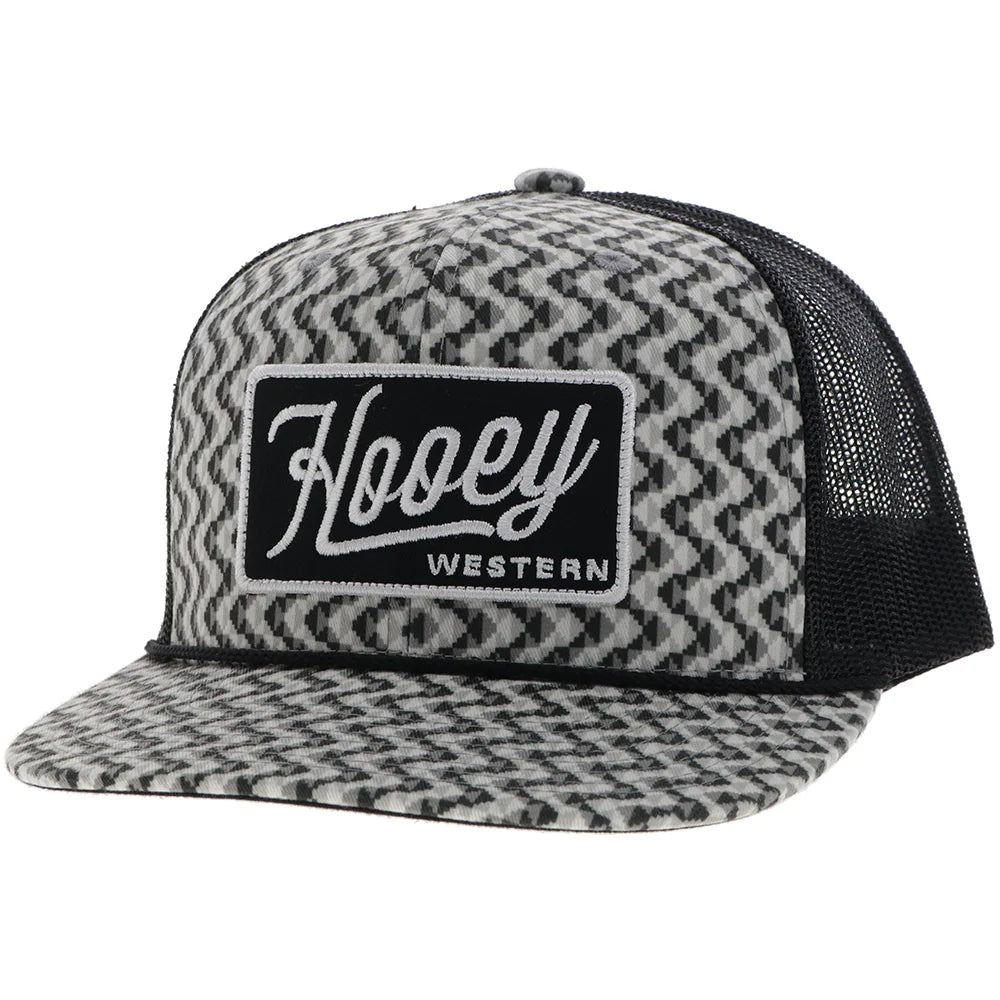 "Lakota" Hat Grey/Black w/Pattern