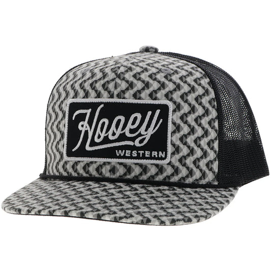 "Lakota" Hat Grey/Black w/Pattern