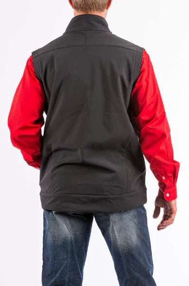 Cinch Men's Black Bonded Concealed Carry Vest