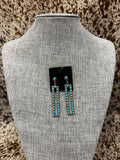 Rectangle Turquoise Earrings