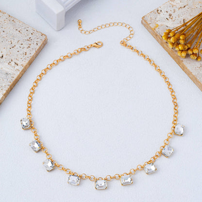 Crystal Chain Necklace
