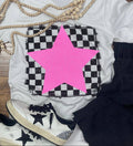 Checkered Star Tee