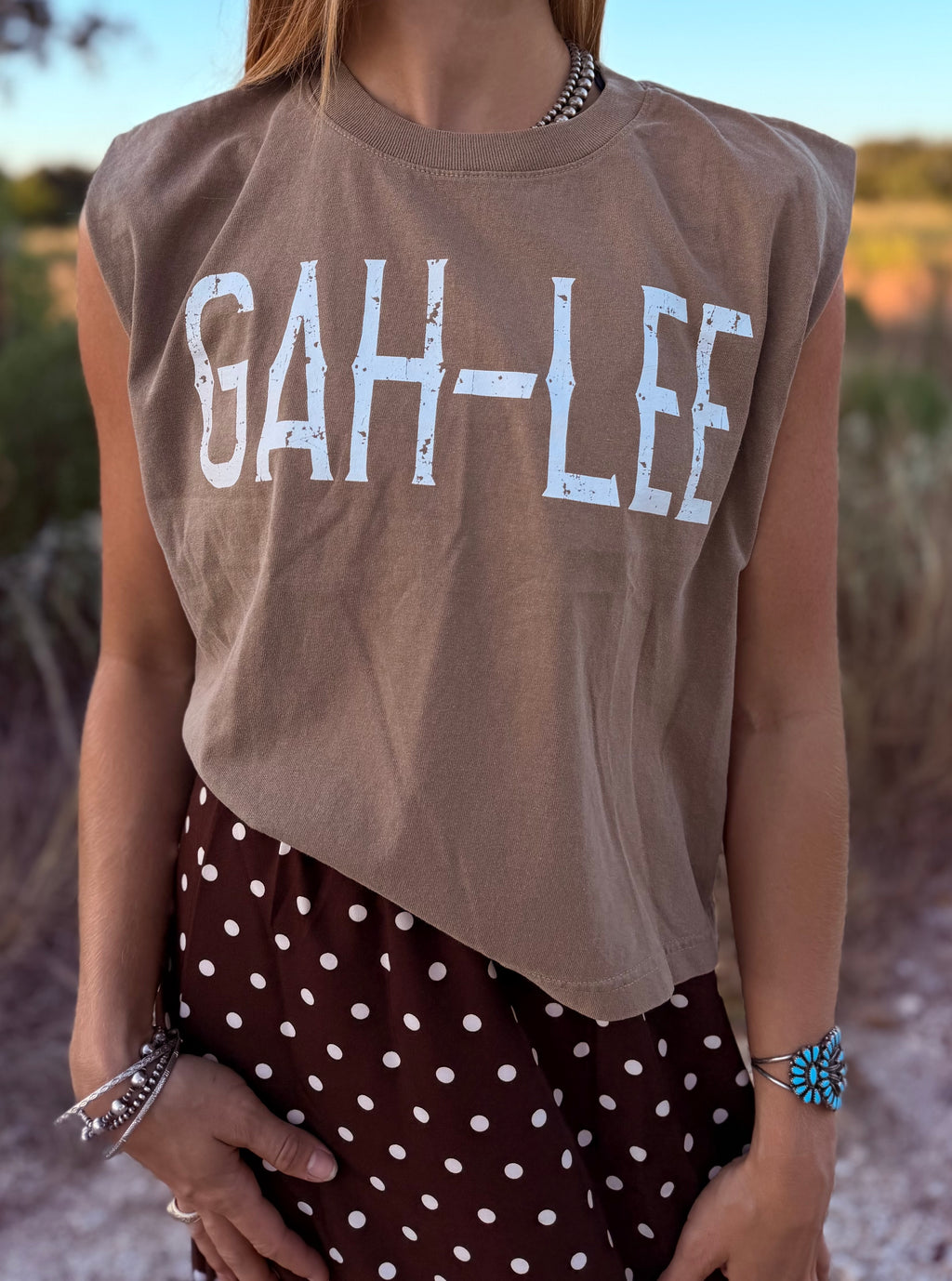 Gah-Lee Boxy Tank