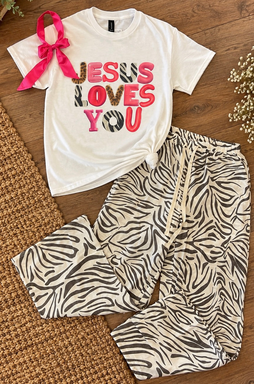 Gone Wild Zebra Pants