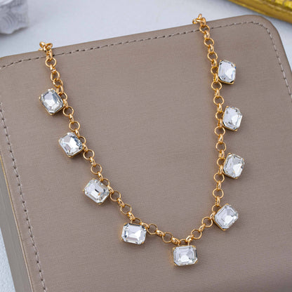 Crystal Chain Necklace