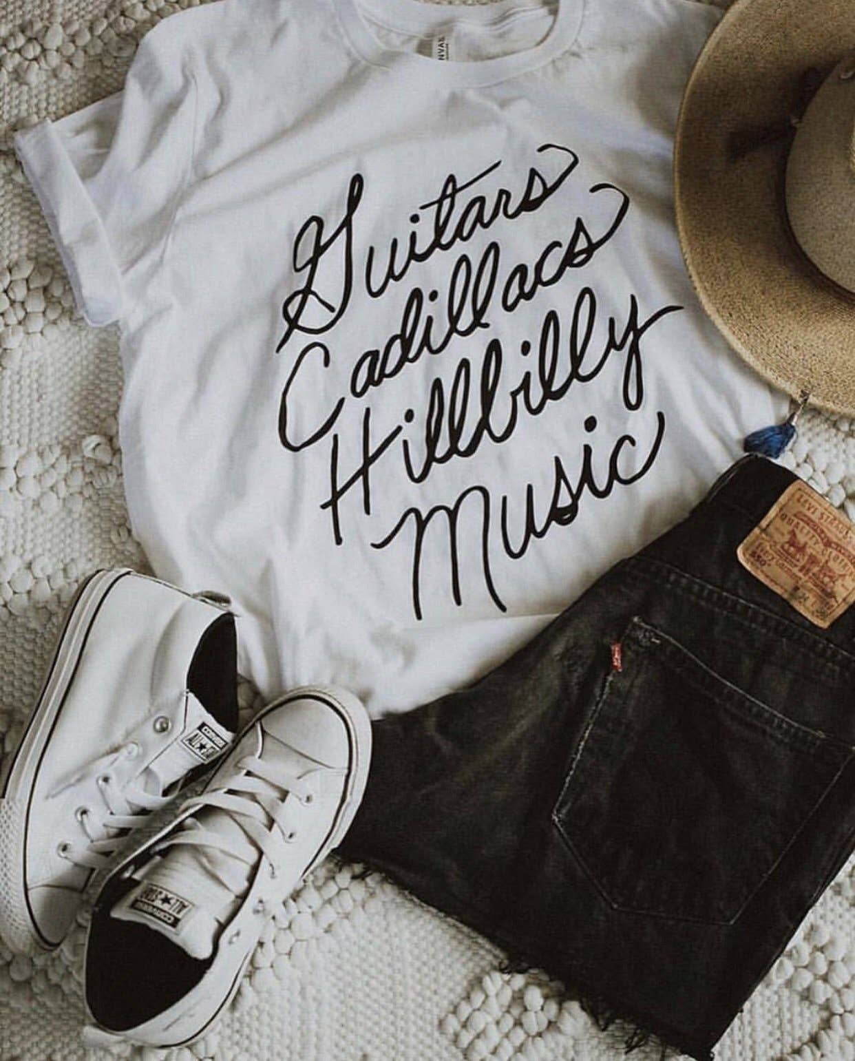 Guitars & Cadillacs Tee