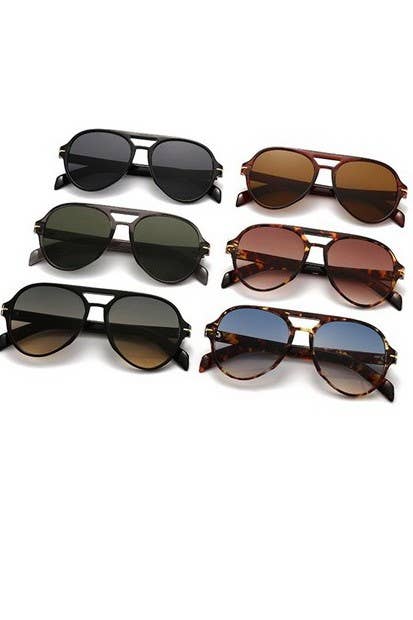 AVIATION ACETATE ASSORTED SUNGLASSES| CIRCLE