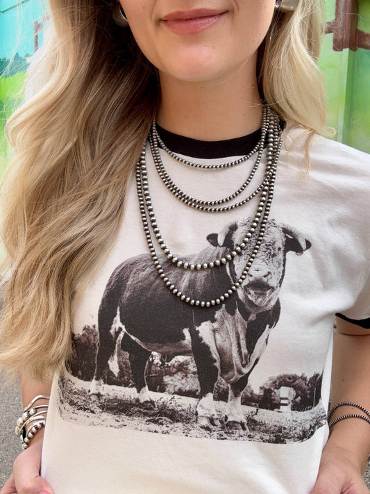Vintage Western Ringer Tee