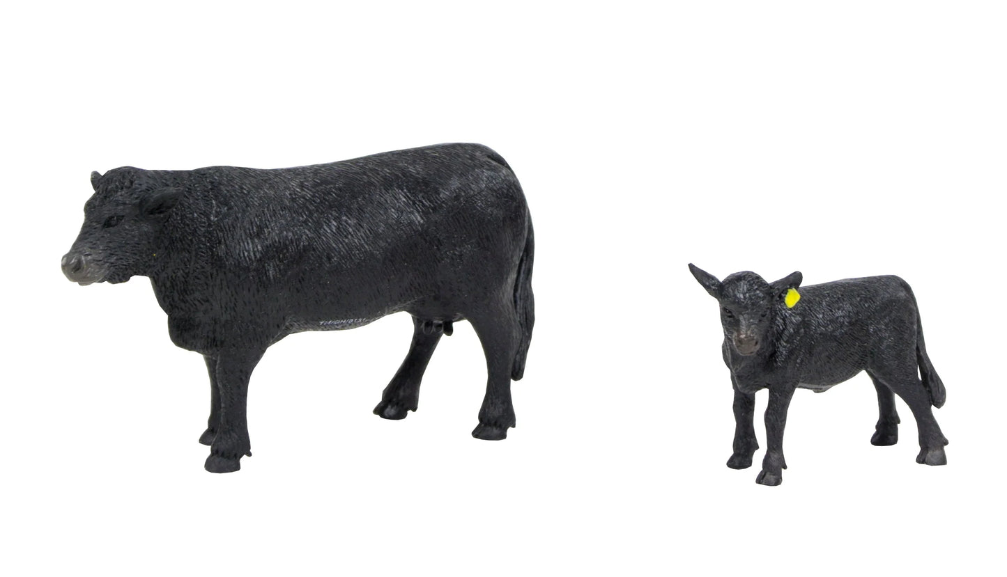 Angus Cow Calf Pair Toy