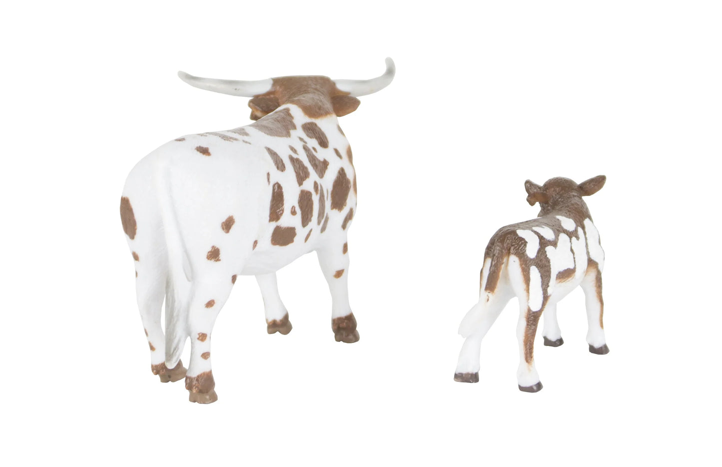 Longhorn Cow Calf Pair Toy