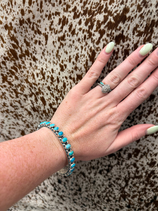 Turquoise Bangle Bracelet
