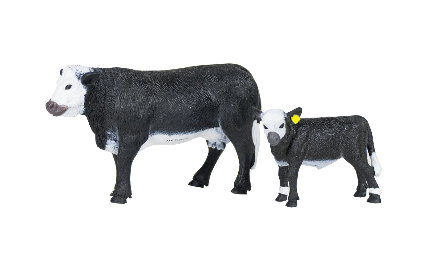 Toy Black Baldy Ranch Set