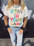Stay In Your Lane Tee