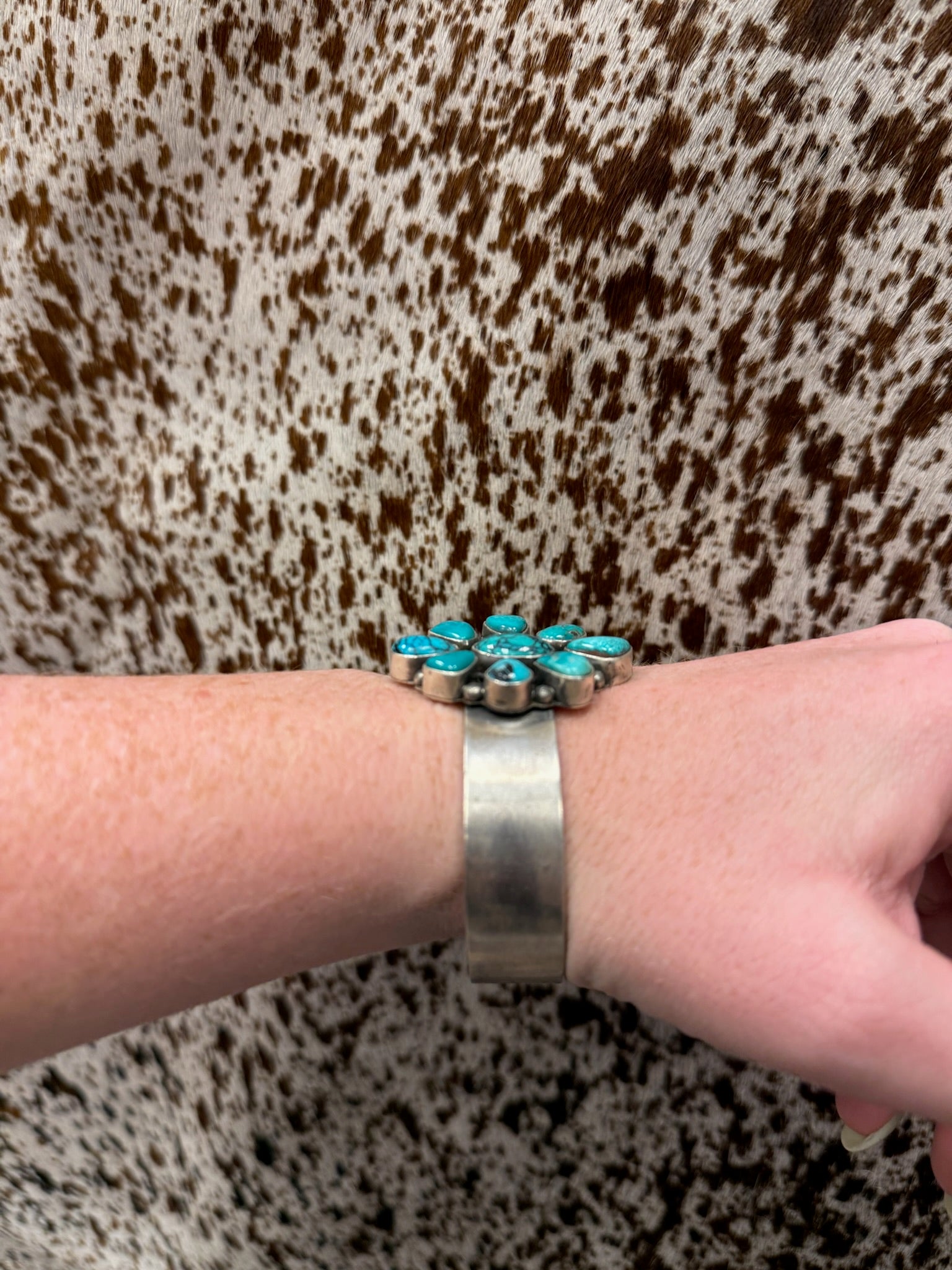 Betta Lee Carico Lake Turquoise Cuff