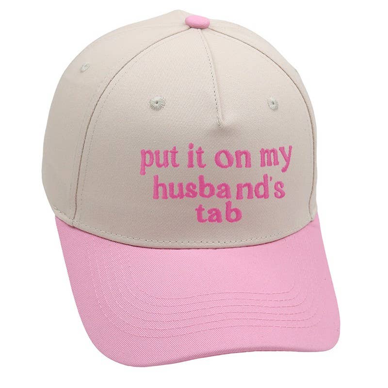 MY HUSBANDS TAB TRUCKER HAT