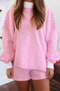 Striped Mock Net Set