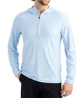 ATOLL LONG SLEEVE HALF ZIP HOODIE