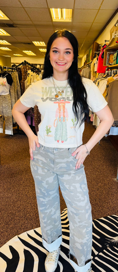 The Carley Camo Jeans