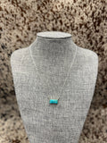 Kingman Turquoise Bar Necklace