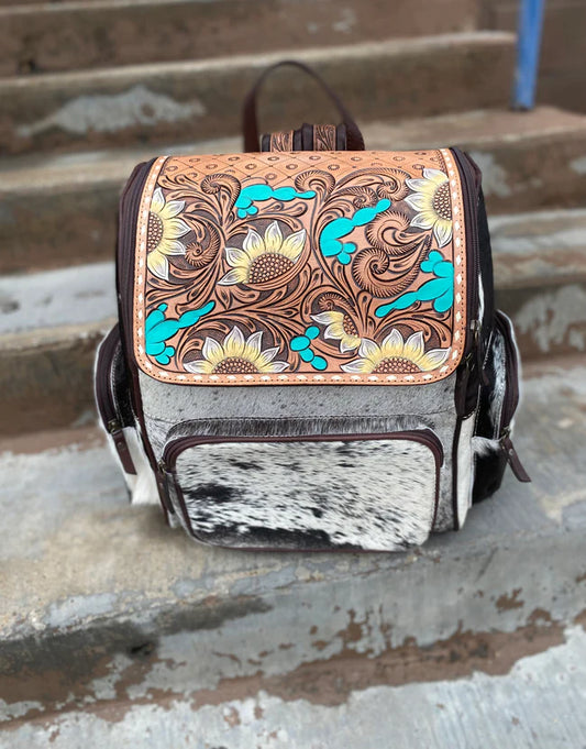 Sunflower Cactus Backpack