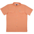 Peach Stripe Short Sleeve