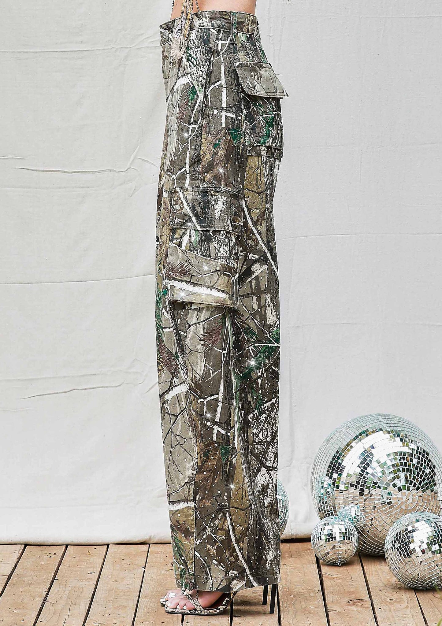 Backwoods Bling Barrel Jeans