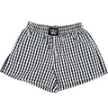 LULU MAC BLACK GINGHAM BOXER SHORT