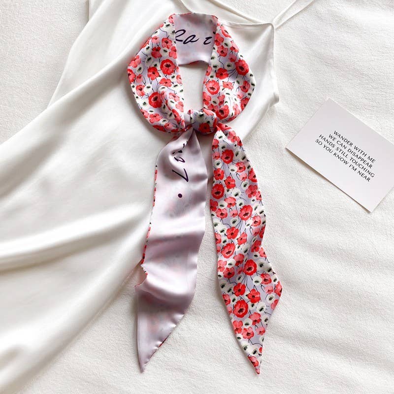 Floral Twilly Scarf
