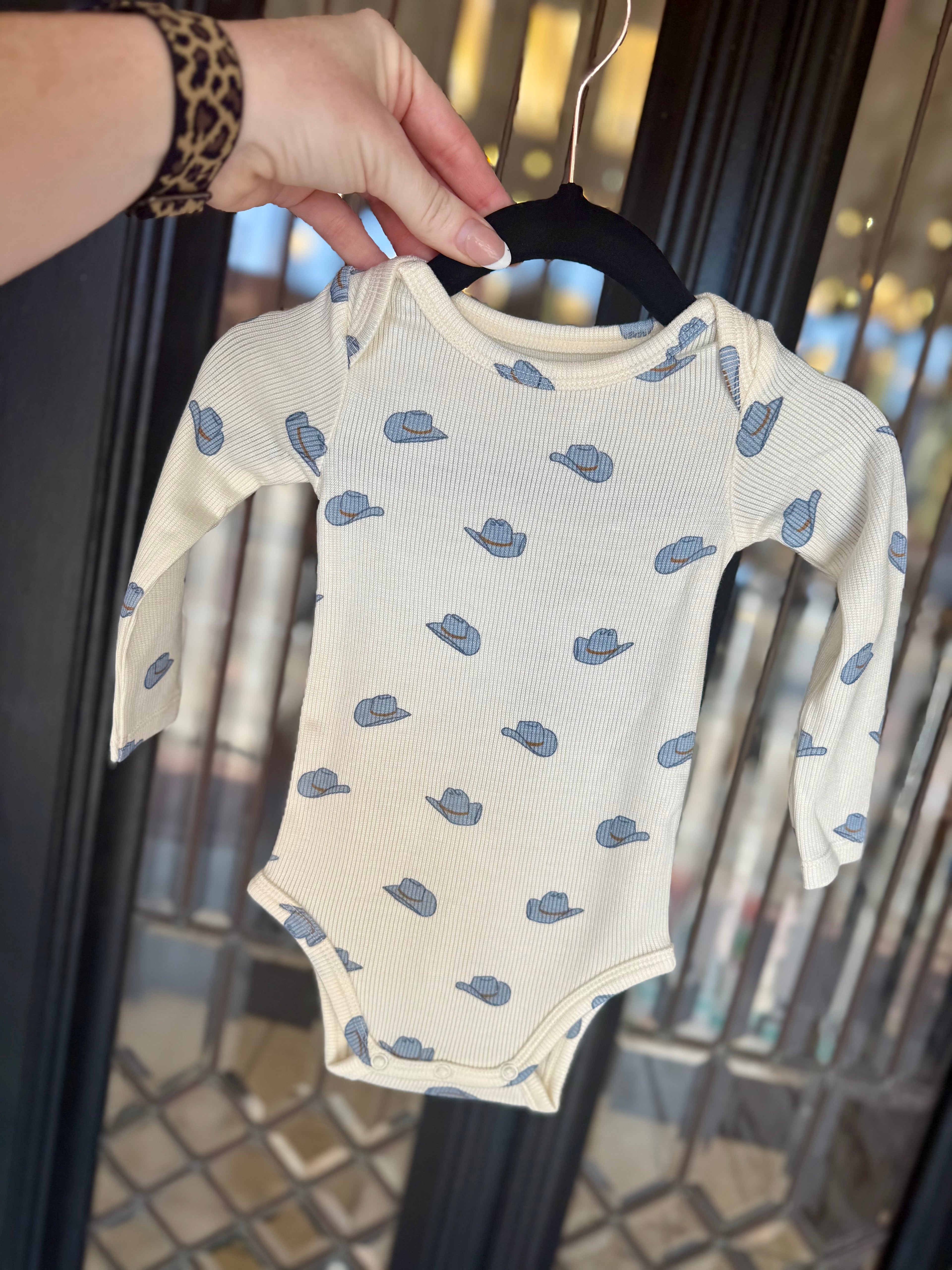 Petite Cowboy Hats- Bodysuit