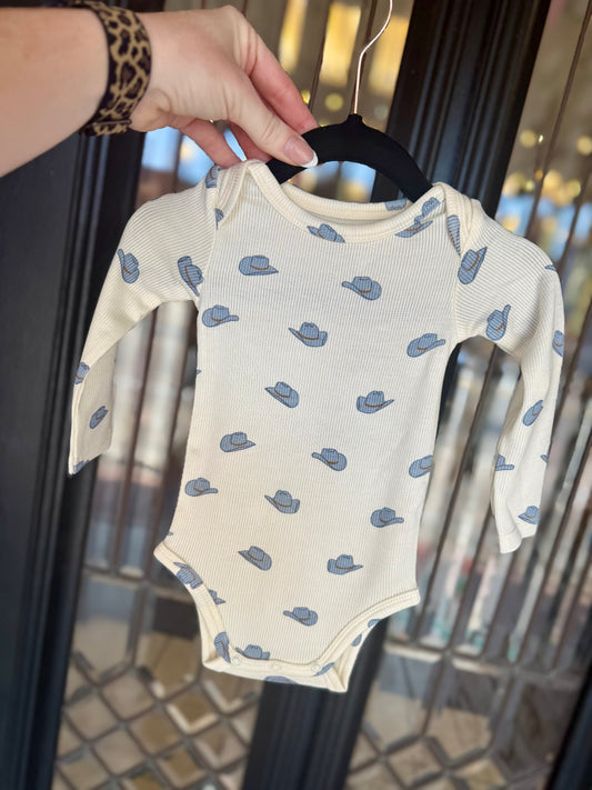 Petite Cowboy Hats- Bodysuit