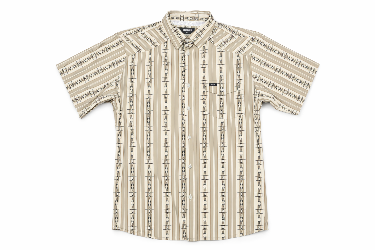 Maverick Men’s Gardenia Cream / Tan / Charcoal Aztec Pattern