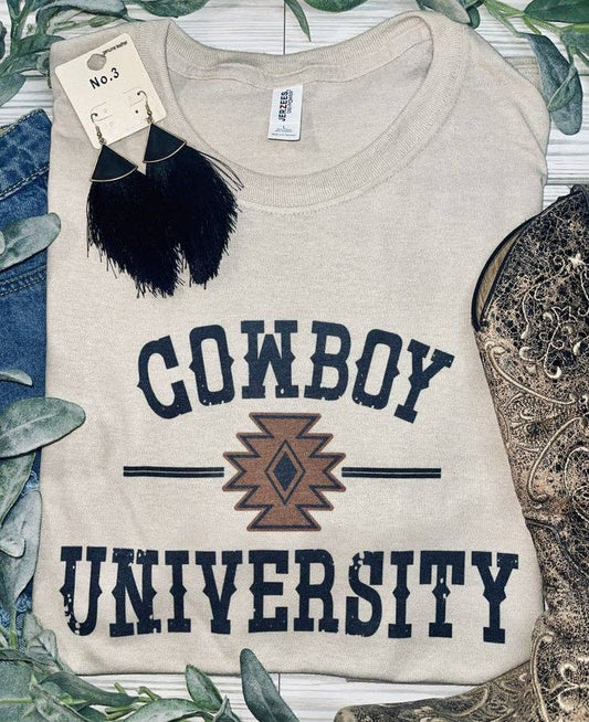 Cowboy University Tee