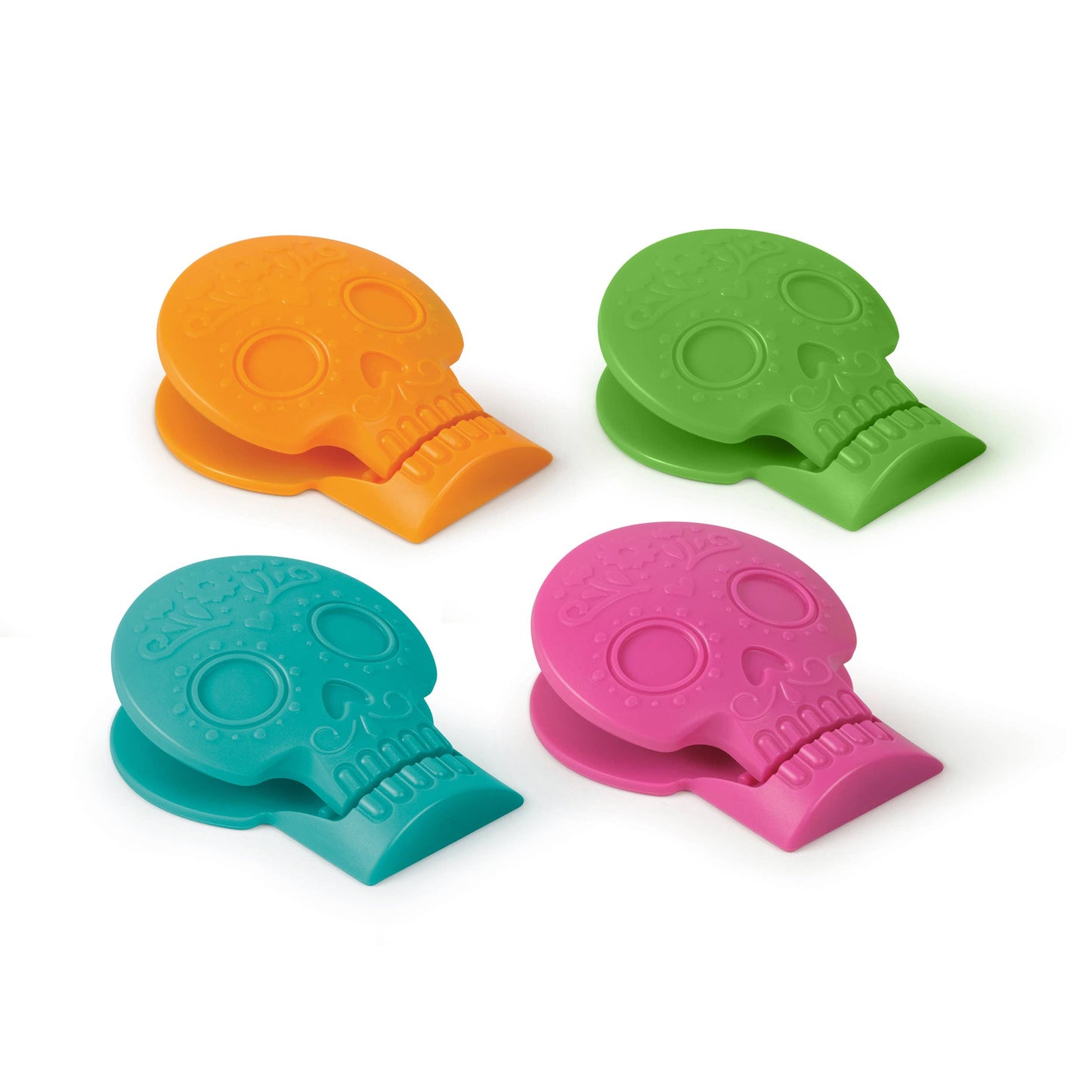 Snack Spirits - Day of the Dead Bag Clips - Set of 4