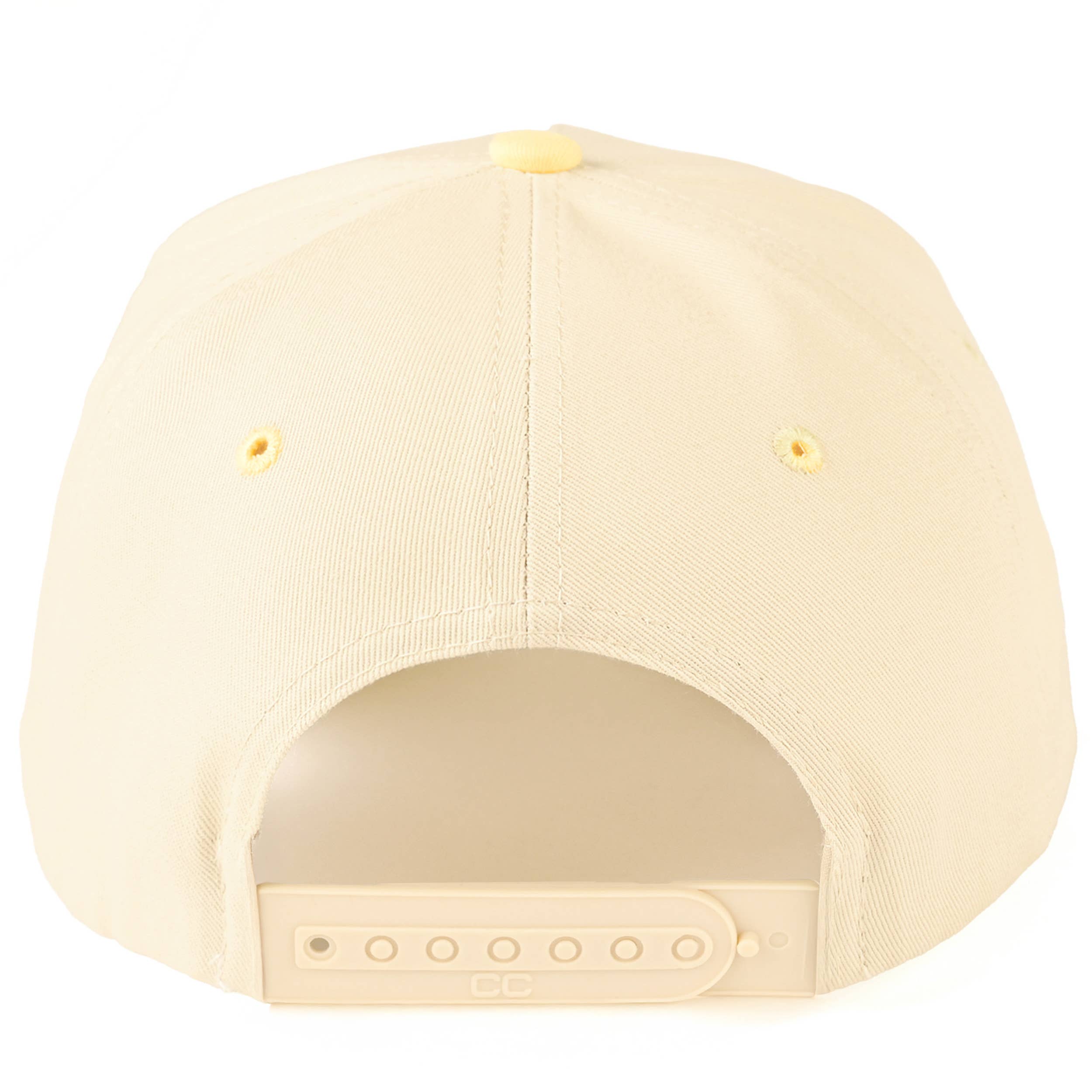 Dilly Dallying Truck Hat- Butter Yellow