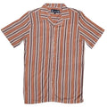 Rust Orange & White Button Down