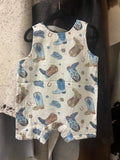 Cowboy Boots Sleeveless Jon Jon