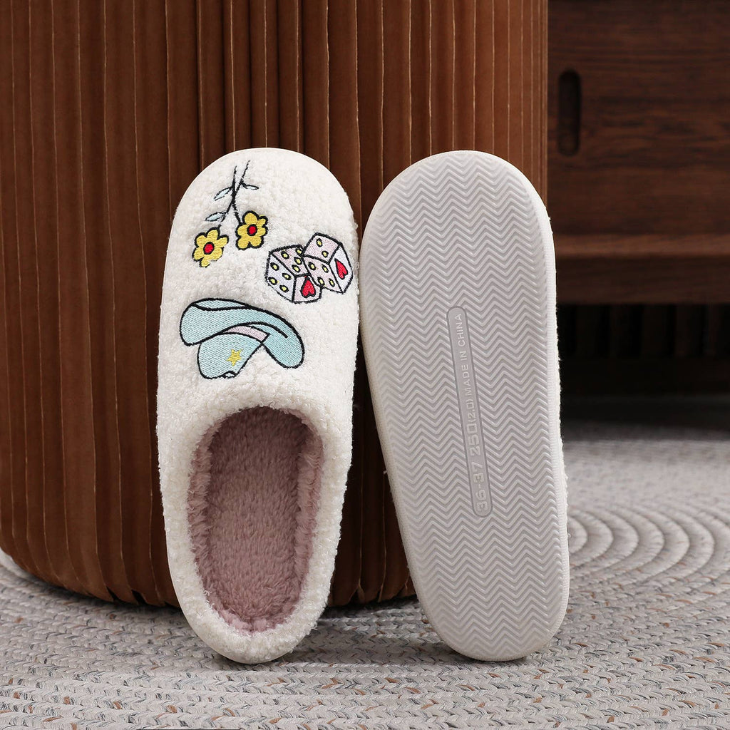 Cowboy Cozy Plush Slippers