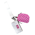 LULU MAC WRISTLET- PINK POLKA DOT