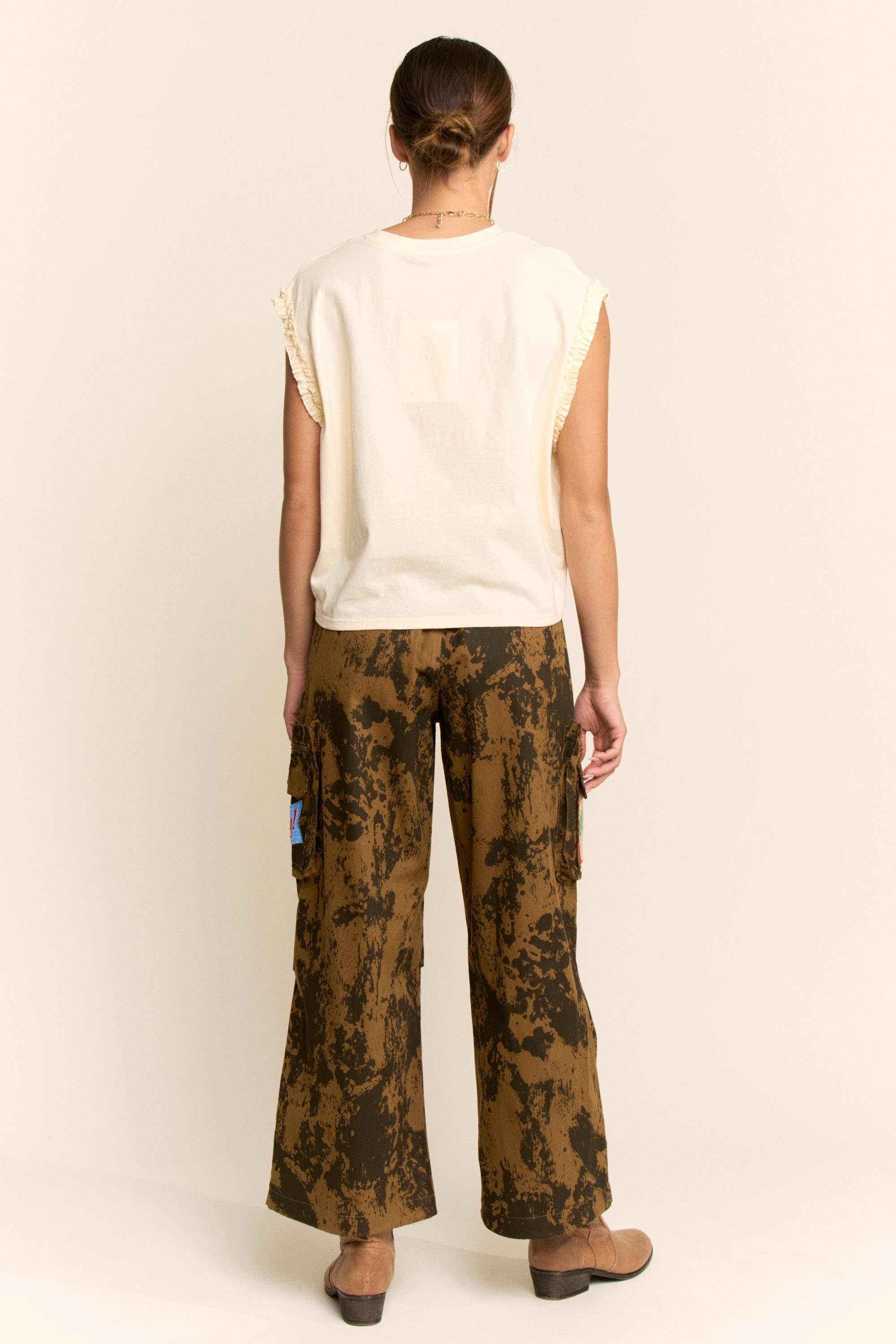 Patched Cargo Pants