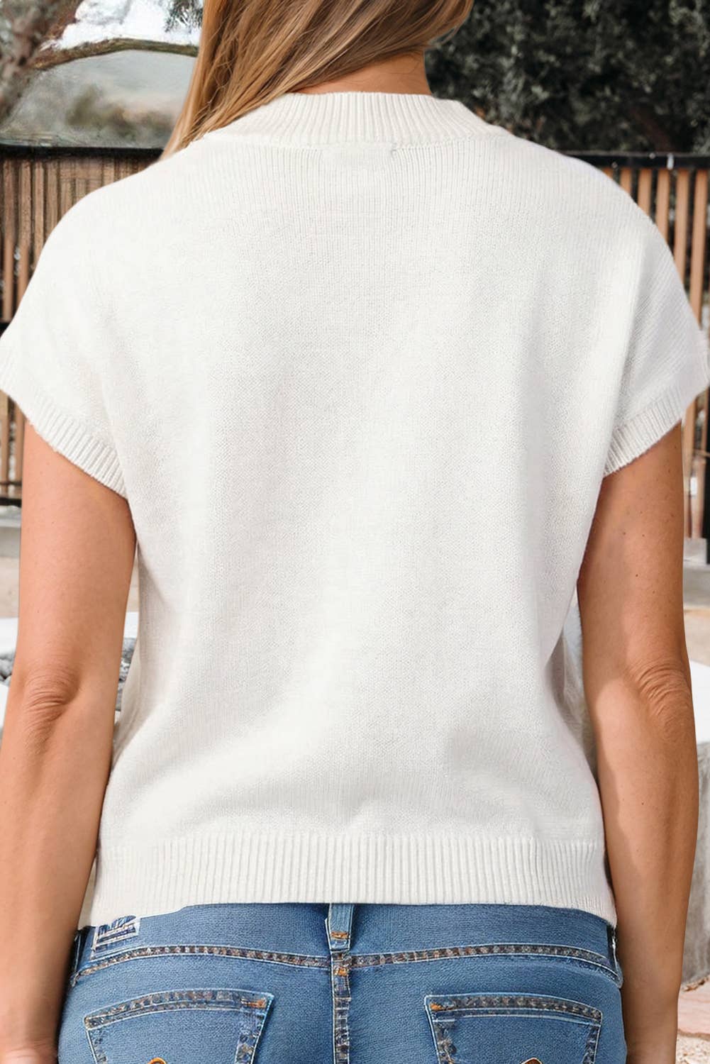 Lucky Horseshoe Sweater Tank