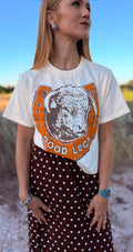 Good Luck Hereford Cropped Tee