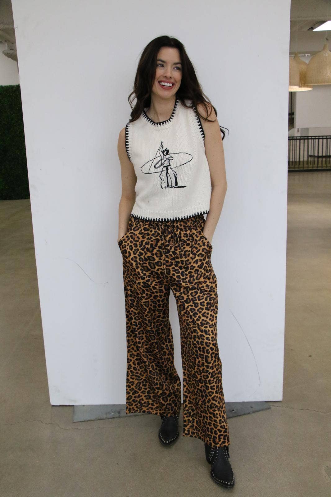 Wild Sol Wide-Leg Trousers