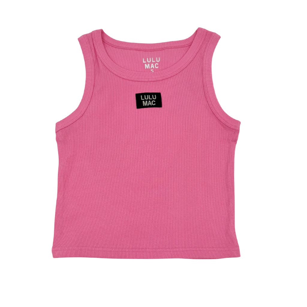 LULU MAC BUBBLEGUM PINK TANK