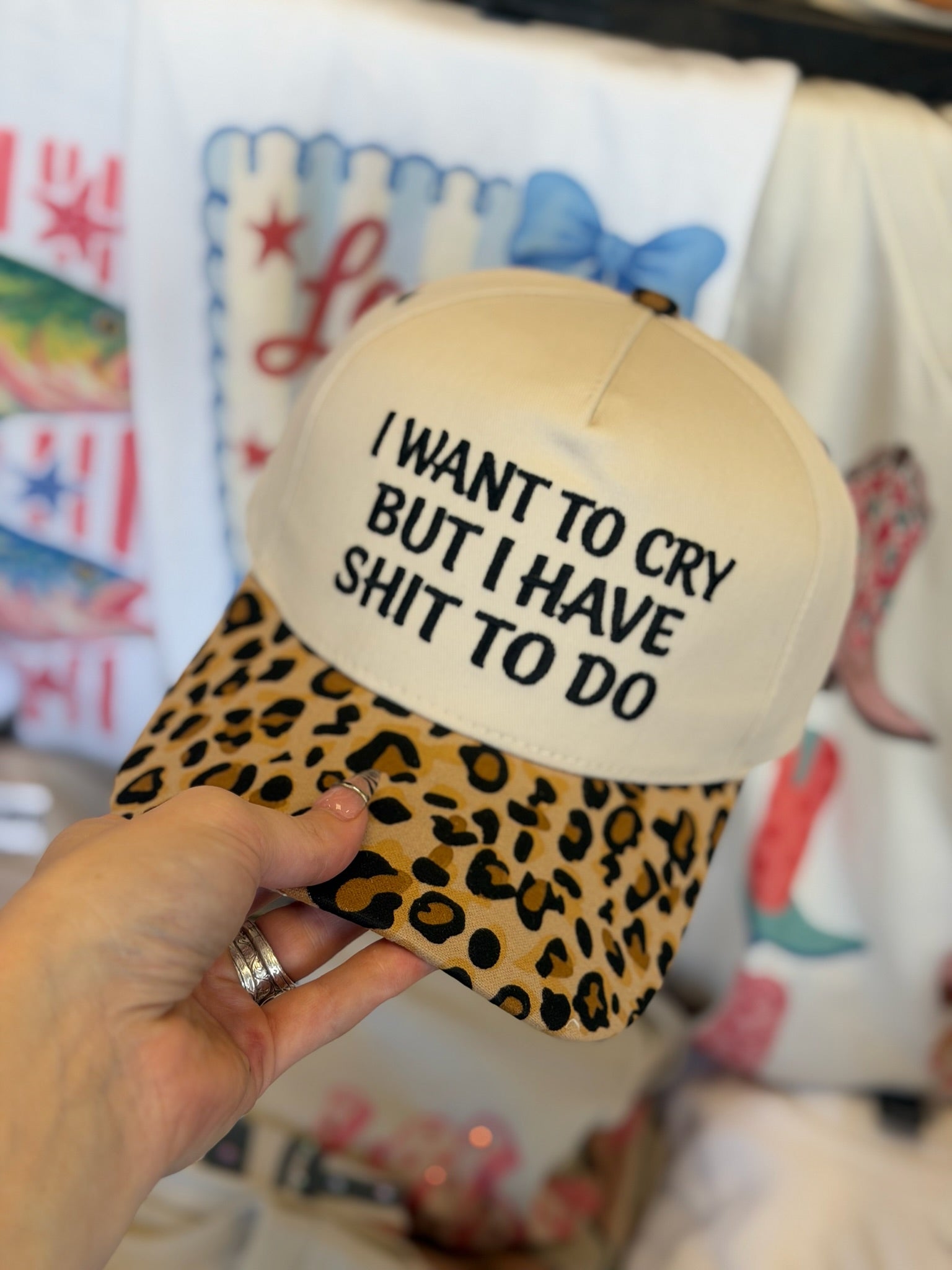 DIVA TRUCKER HAT- LEOPARD
