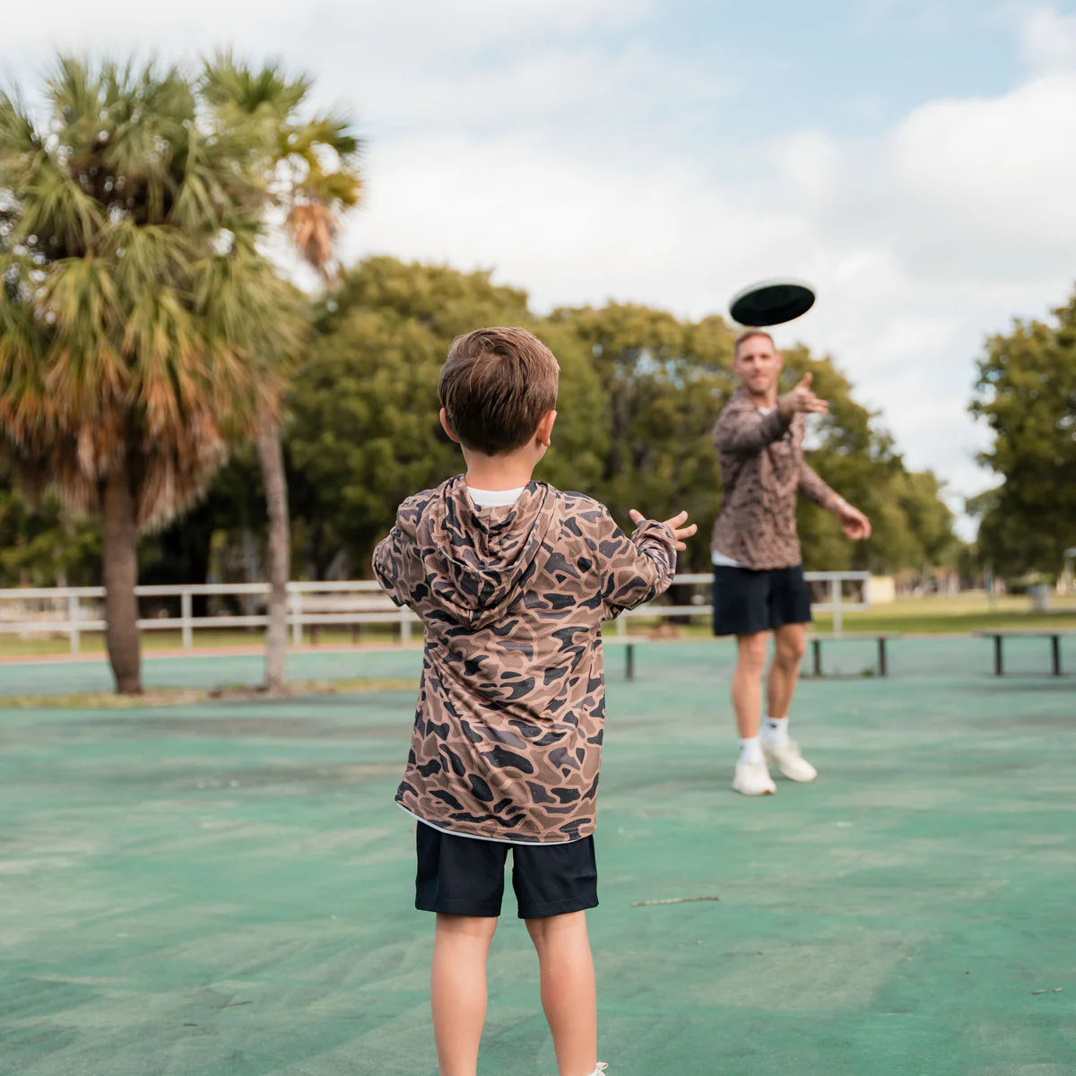 Burlebo Youth Performance Hoodie - Guage Camo
