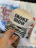 SMOKESHOW TRUCKER HAT- ZEBRA