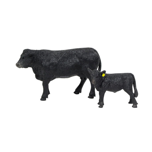 Angus Cow Calf Pair Toy