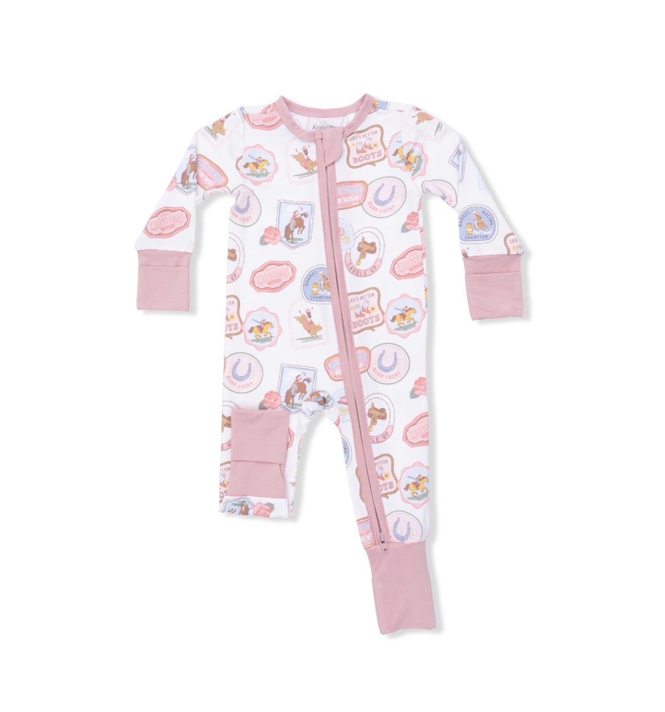 Rodeo Patches Pink Sleeper