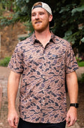 Burlebo Performance Button Up Gauge Camo